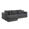 Hugo 3 Seater Reversible Chaise - Dark Shadow