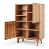 Etch Oak Display Unit