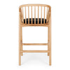 Nord Highback Barstool Natural