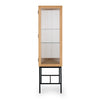 Kobe Fluted Glass Highboard - Natural