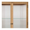Kobe Fluted Glass Highboard - Natural