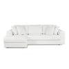 Hugo 3 Seater Reversible Chaise - Speckled White