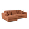 Hugo 3 Seater Reversible Chaise - Sunburn
