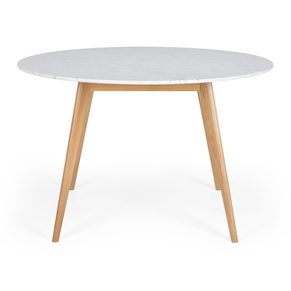 Radius Marble Top Dining Table