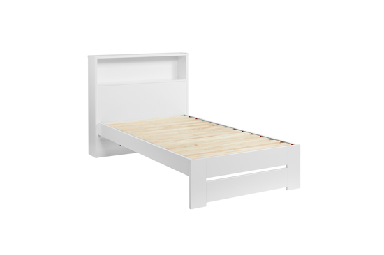 Cosmo Slat Bed Frame with Storage Headboard