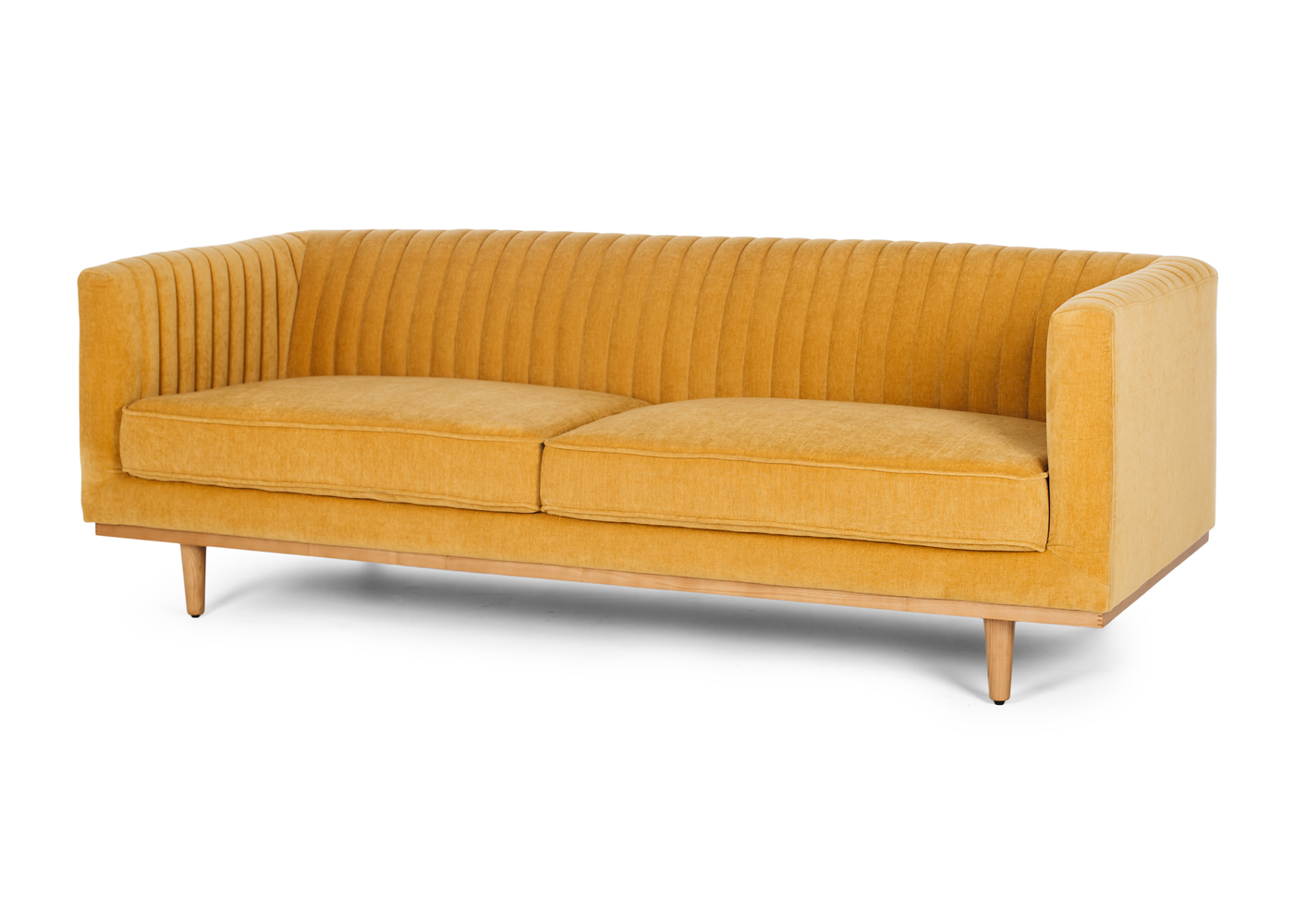 Madison 3 seater sofa - Honey Gold